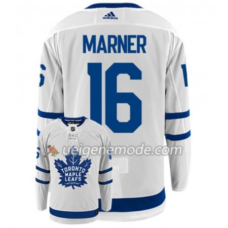 Herren Eishockey Toronto Maple Leafs Trikot MITCHELL MARNER 16 Adidas Weiß Authentic
